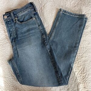 Banana Republic Women's Straight Leg Jeans - Blue